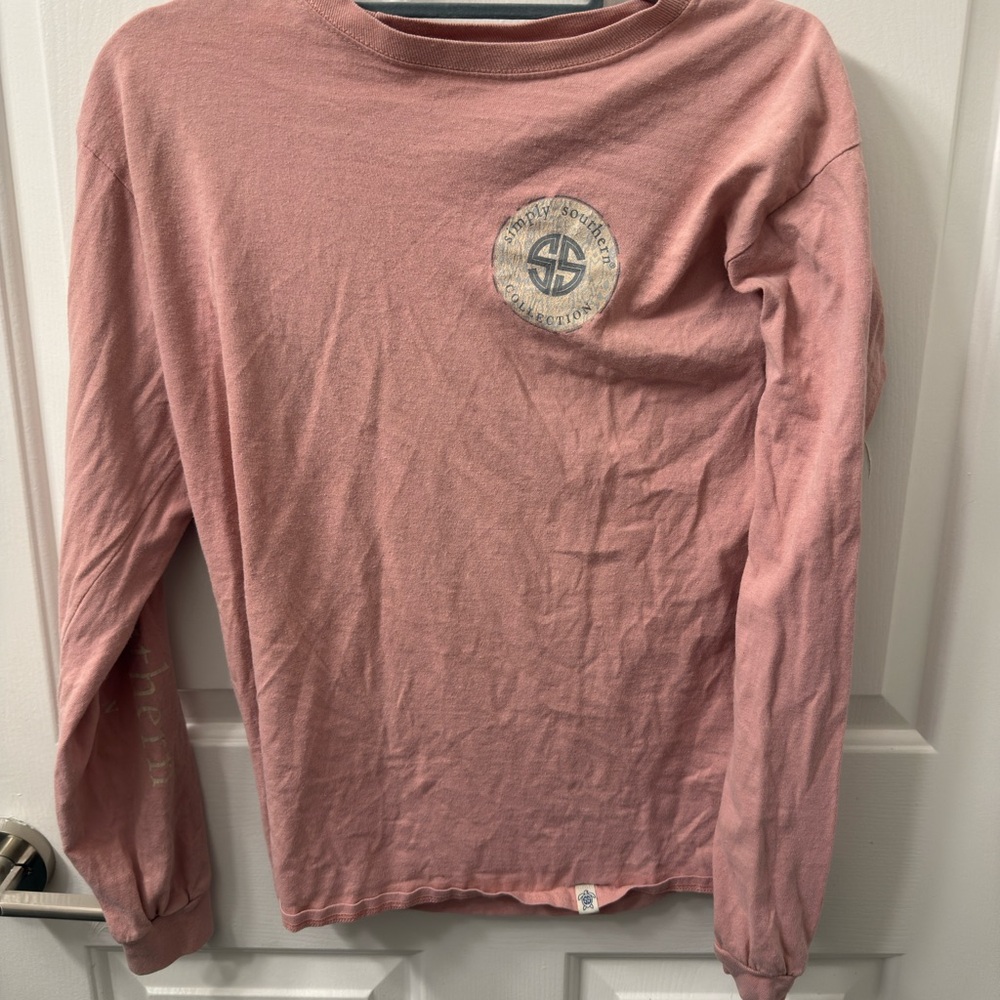 Pink Simply Southern Long Sleeve Shirt
